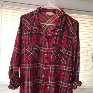 F21 Plus size Flannel